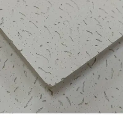 Mineral fibre acoustic ceiling tile for suspended ceilings supplied in Kenya