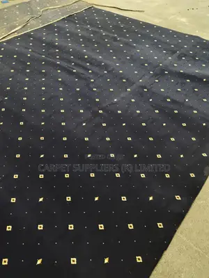 Designer Blue Office Wall-to-Wall Carpet - Carpets Suppliers Kenya