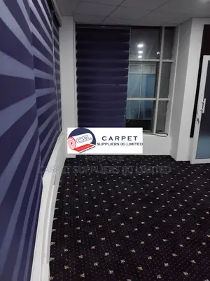 Designer Blue Plush Wall-to-Wall Carpet - Carpets Suppliers Kenya