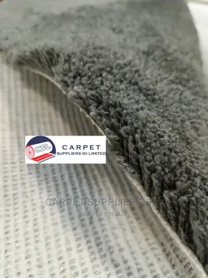 Grey Soft Plush Carpet - Carpets Suppliers Kenya