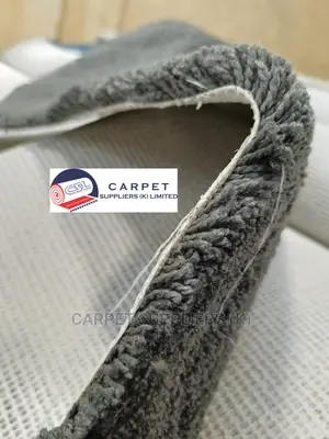 Heavy-Duty Grey Soft Plush Carpet - Carpets Suppliers Kenya