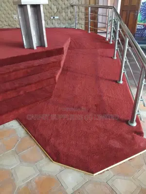 Maroon Soft Pile Wall-to-Wall Carpet - Carpets Suppliers Kenya