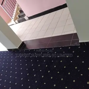 Premium Blue Plush Wall-to-Wall Carpet - Carpets Suppliers Kenya