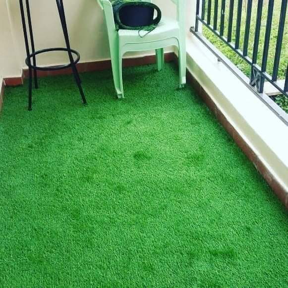 Outdoor artificial turf sample